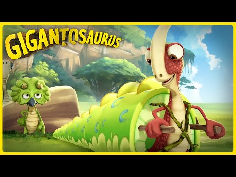 Giganto’s Tail Power Lesson! 💪🦖 |Giganto|Cartoons for Kids