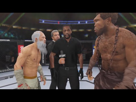 UFC 4 - Old Bruce Lee vs. Primitive Human - Super Dragon 🔥