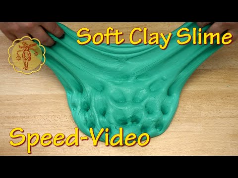Speed-Video: Soft Clay Slime - selber machen - DIY