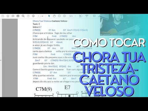 Chora Tua Tristeza - Caetano Veloso