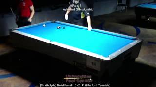 preview picture of video 'UPC Nine-ball Championships 2014 - David Farrell vs Phil Burford (Individual Championship Final)'