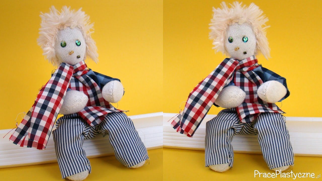 Jak zrobić lalkę z rękawiczki?