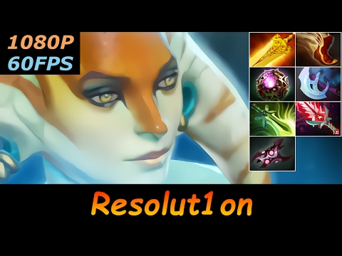 Dota 2 DC.Resolut1on Naga Siren Pro Top MMR 882 GPM Ranked Full Gameplay