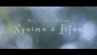 preview picture of video 'MAJLIS NIKAH SYAIMA & IRFAN'