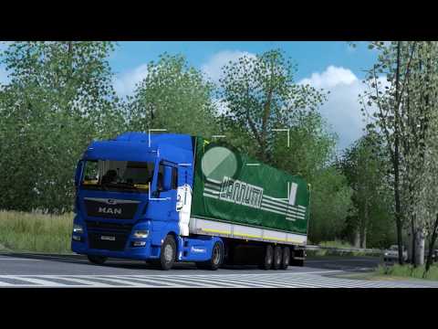 ETS2 MAN TGX E6 500 Tambov - Moscow