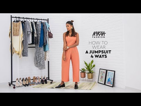 How To Style Your Look | 1 Jumpsuit 4 Styles | Nykaa...