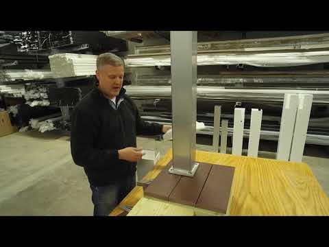 Step 2 Post Mount to Deck