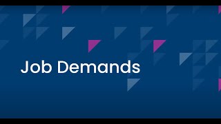Job Demands
