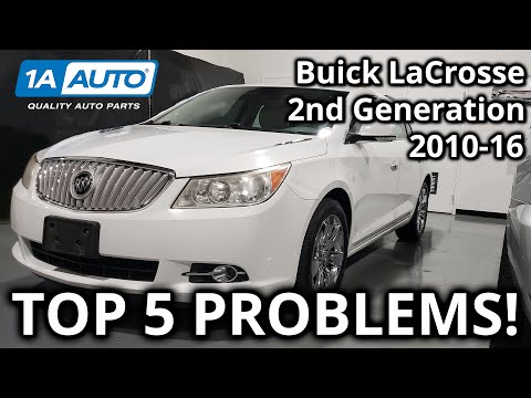 Top 5 Problems Buick LaCrosse Sedan 2nd Generation 2010-16