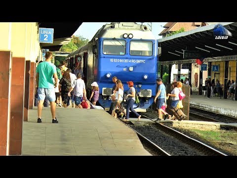 Trenuri de Calatori in Gara Oradea/Passenger Trains in Oradea Station - 26 July 2018