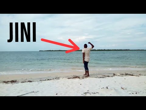 Kapaa angani mchana kweupee BAHARINI watu wasema ni JINI