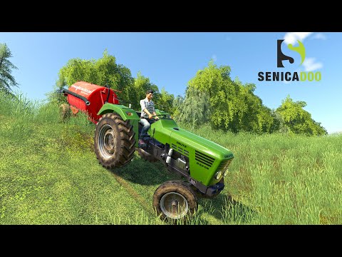 UTH19 - Liquid Manure [slurry] spreading on grass field Slovenia