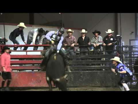 Zac Peterson 87.5 on Chad Berger's W52 St. Patrick. New Town, ND PBR '13