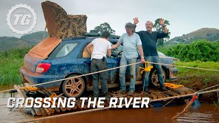 Crossing the river | Top Gear Africa Special | Series 19 | BBC
