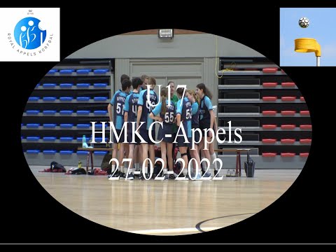 Korfbal U17A  Hoboken/Mercurius-Appels 27-02-2022