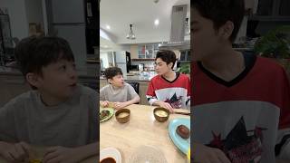 自分で取りに行かない男達にキレるママ…焦る男達…😱