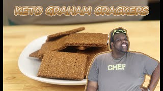 Keto Graham Crackers || Mama Reubo's Kitchen