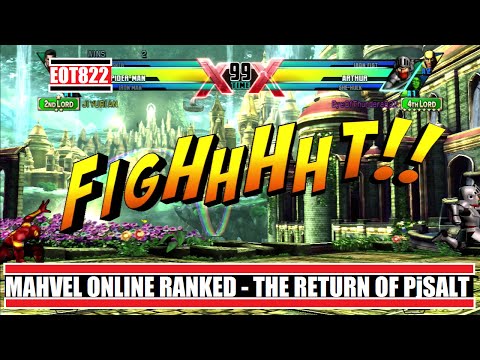 MAHVEL ONLINE RANKED - THE RETURN OF PjSALT - UMVC3 ONLINE RANKED