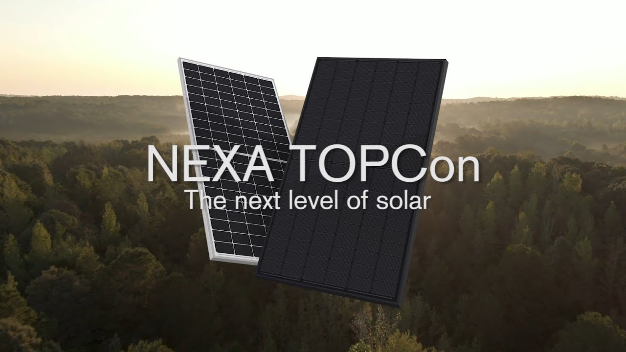 Eurener Nexa TOPCon solar panel video