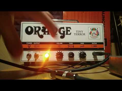 Orange Tiny Terror - 1x12 EMINENCE LEGEND V128 8 OHM- Shure sm57