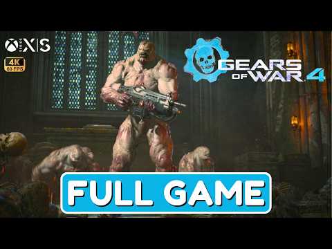 GEARS OF WAR 4 Gameplay Walkthrough FULL GAME [4K 60FPS] - No Commentary