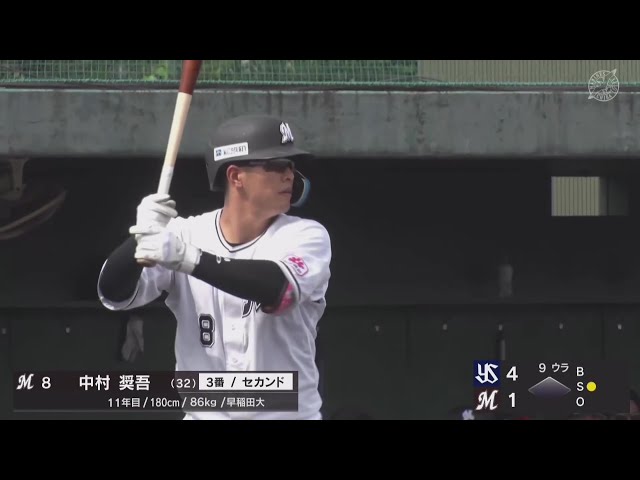 【ファーム】再昇格へ猛アピール!! マリーンズ・中村奨吾 本日4打数4安打の大暴れ!! 2025年5月16日 千葉ロッテマリーンズ 対 東京ヤクルトスワローズ