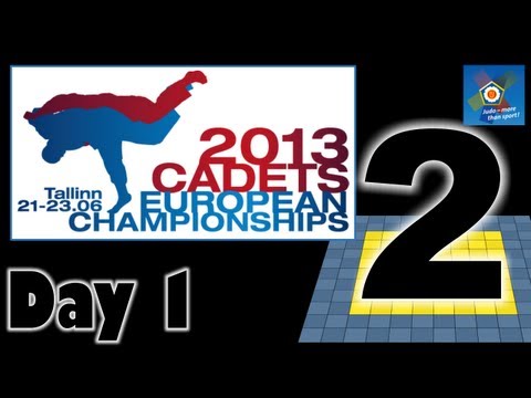 European Championships Cadets 2013 - day 1 - Tatami 2