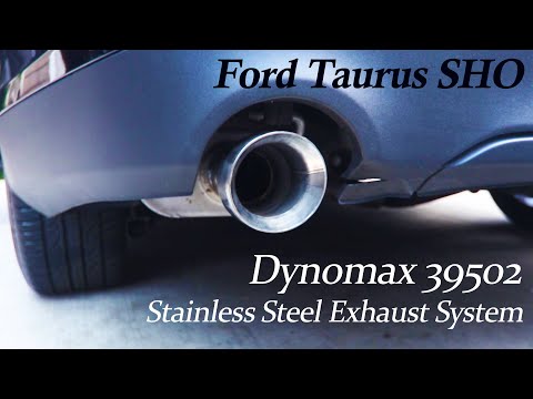 Dynomax UltraFlo Exhaust on Ford Taurus SHO