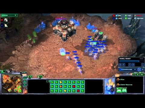 Starcraft 2 - Mass Probe, Mothership Mass Recall All In - The Impossible Build