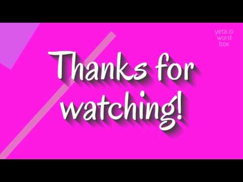 How to say "dimitri's"! (High Quality Voices)