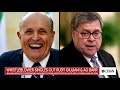 Giuliani and Attorney General Barr singled out in whistleblower complaint