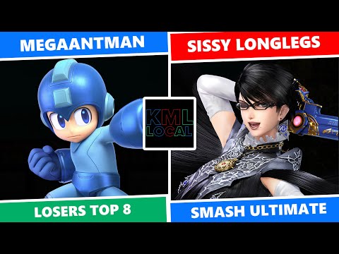 KMLocal 6: Losers Top 8 - MegaAntMan (Mega Man) Vs Sissy Longlegs (Bayonetta) SSBU
