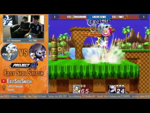 ESS Monthly #14: ESS | Shockbound (Sonic) vs ESS | TM87 (Meta Knight) - Losers Semis - Project M
