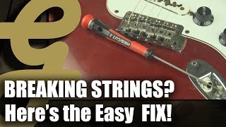 Breaking Strings at Bridge? Here