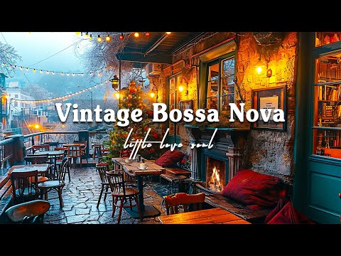 Vintage Bossa Nova Cafe Music for Relax, Chill, and Calm | Winter Cafe Shop with Piano Jazz Music
