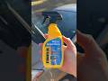Applying Rain X to Windshield  #diy #rainx #autocare