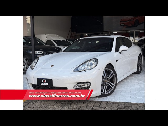 Vídeo PORSCHE PANAMERA 4.8 V8 TURBO GASOLINA 4P AUTOMÁTICO
