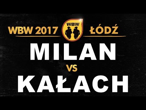 Milan 🆚 Kałach 🎤 WBW 2017 Łódź (freestyle rap battle)
