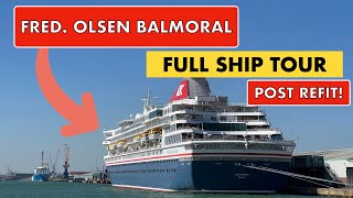 Fred. Olsen Cruise Lines Balmoral: Full Ship Tour (POST REFIT)