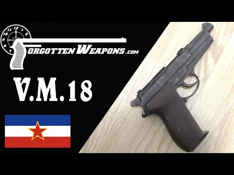 Marko Vukovik's Prototype Machine Pistol: the V.M.18
