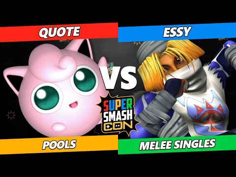SSC 2022  - Quote (Jigglypuff) Vs. essy (Sheik) Smash Melee Tournament
