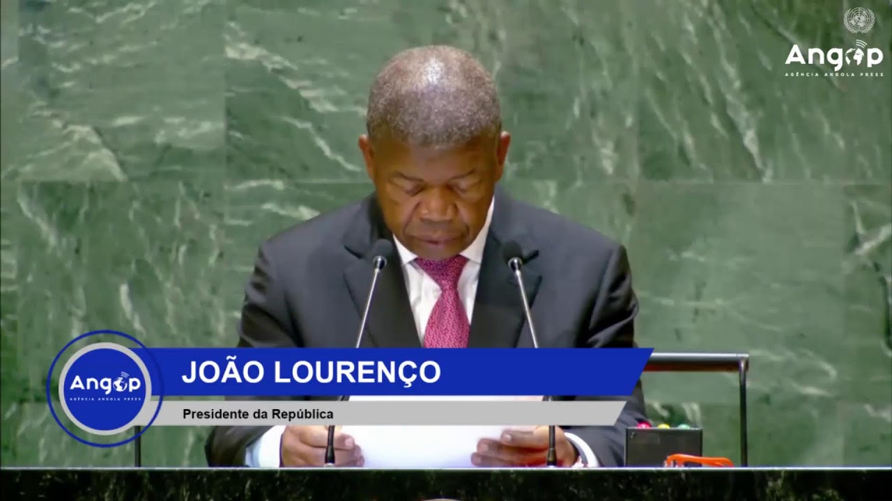 Discurso do PR, João Lourenço, no debate geral da 79ª Sessão da Assembleia Geral das Nações Unidas