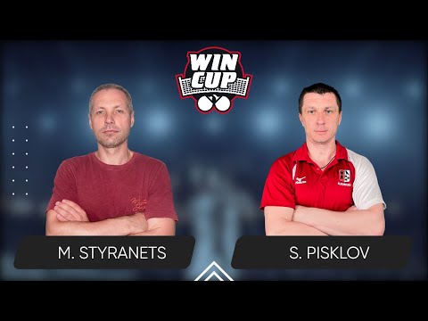 16:30 Mykhailo Styranets - Serhii Pisklov West 3 WIN CUP 05.06.2024 | Table Tennis WINCUP
