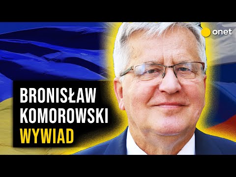 Bronisław Komorowski o planie pokojowym w Ukrainie. Wywiad z prezydentem