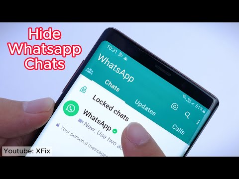 How to hide Whatsapp Chats