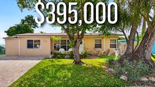 Tour a 3 Bedroom Home in Pompano Beach Florida For Under $400,000