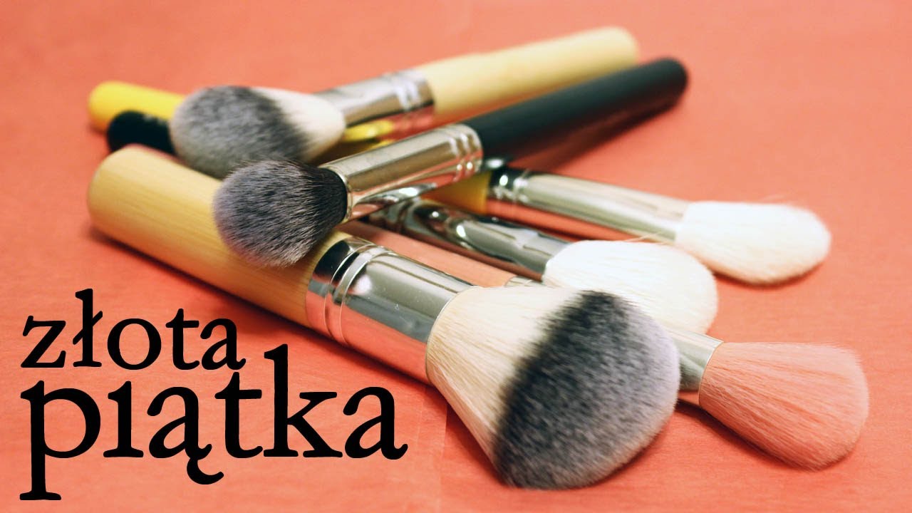 *TOP 5* - PIĘĆ PODSTAWOWYCH TYPÓW PĘDZLI