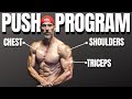 PUSH WORKOUT | SCIENCE OF SHREDDED