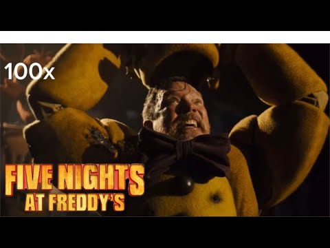 Spring trap “I always come back” 100x speed - FNAF Movie (2023)