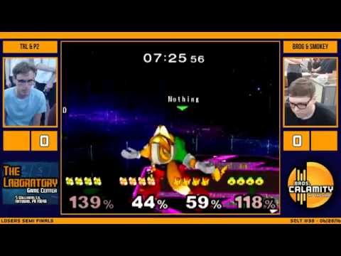 S@LT #38 | Brog & Smokey Bluntz vs TRL & P2 - Losers Semi Finals - SSBM